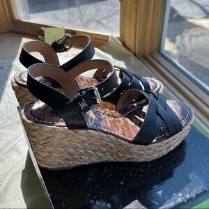 Sam Edelman, New, Darline Platform Wedge Sandal